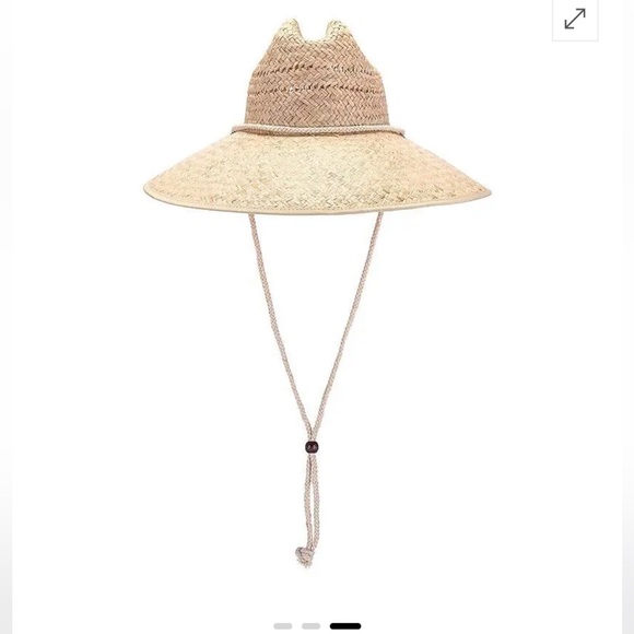 Lack Of Color Accessories - NWT Lack of color vista white straw sun hat medium